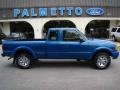 2002 Bright Island Blue Metallic Ford Ranger Edge SuperCab  photo #1