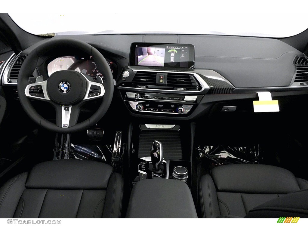 2021 BMW X4 xDrive30i Black Dashboard Photo #139686820