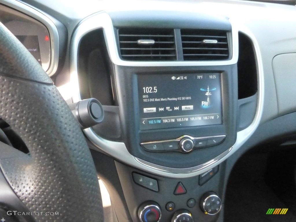 2017 Sonic LS Sedan - Kinetic Blue Metallic / Jet Black/Dark Titanium photo #27