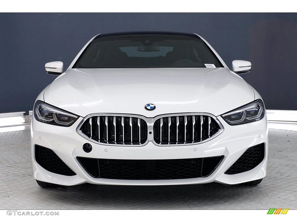 2020 8 Series 840i Gran Coupe - Alpine White / Black photo #2