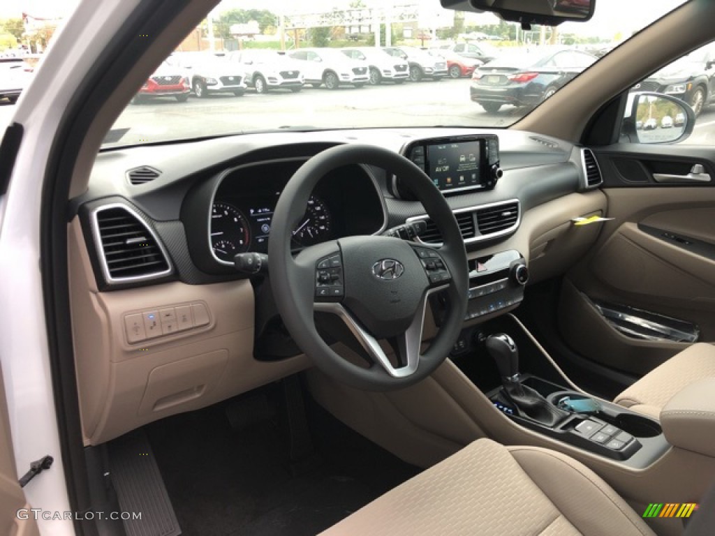 Beige Interior 2021 Hyundai Tucson Value AWD Photo #139687465