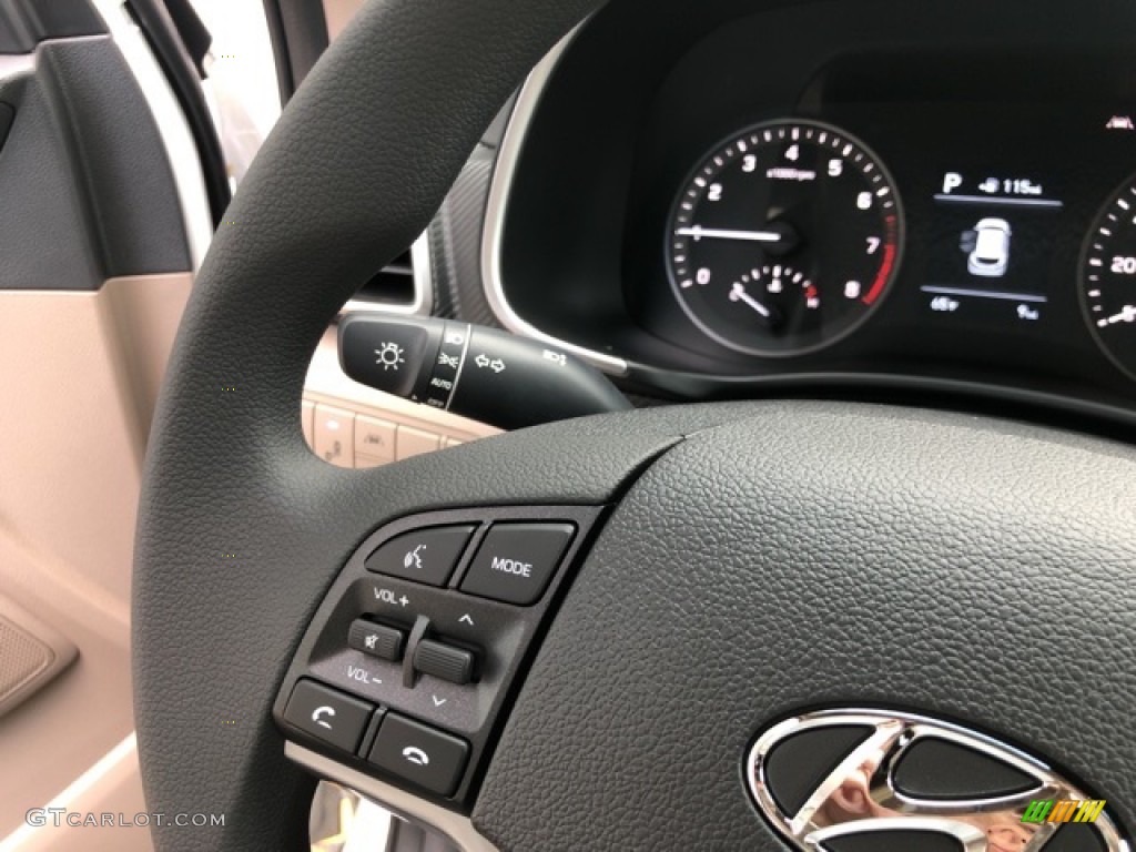 2021 Hyundai Tucson Value AWD Beige Steering Wheel Photo #139687576