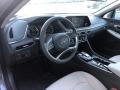 Dark Gray 2020 Hyundai Sonata SEL Hybrid Interior Color