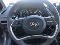 Dark Gray 2020 Hyundai Sonata SEL Hybrid Steering Wheel