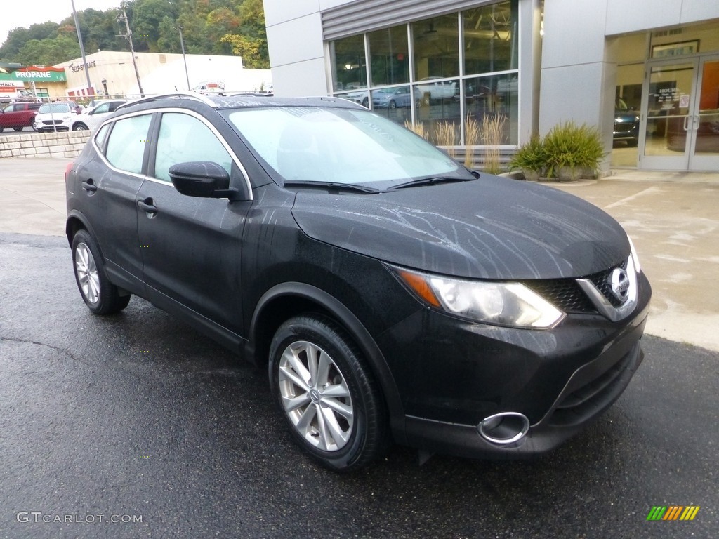 2017 Rogue Sport SV AWD - Magnetic Black / Charcoal photo #9