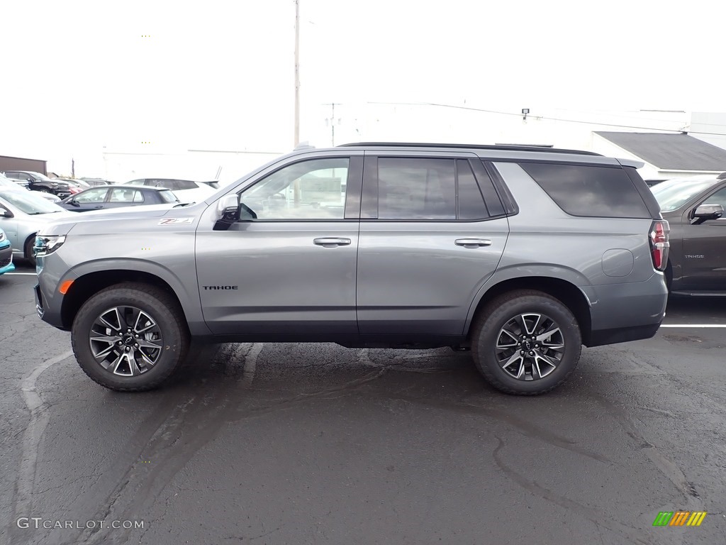 2021 Tahoe Z71 4WD - Satin Steel Metallic / Jet Black photo #3