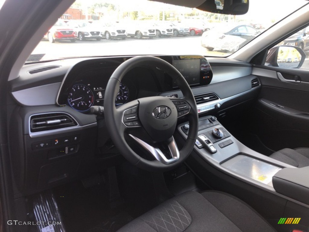 2021 Hyundai Palisade SEL AWD Black Dashboard Photo #139688554