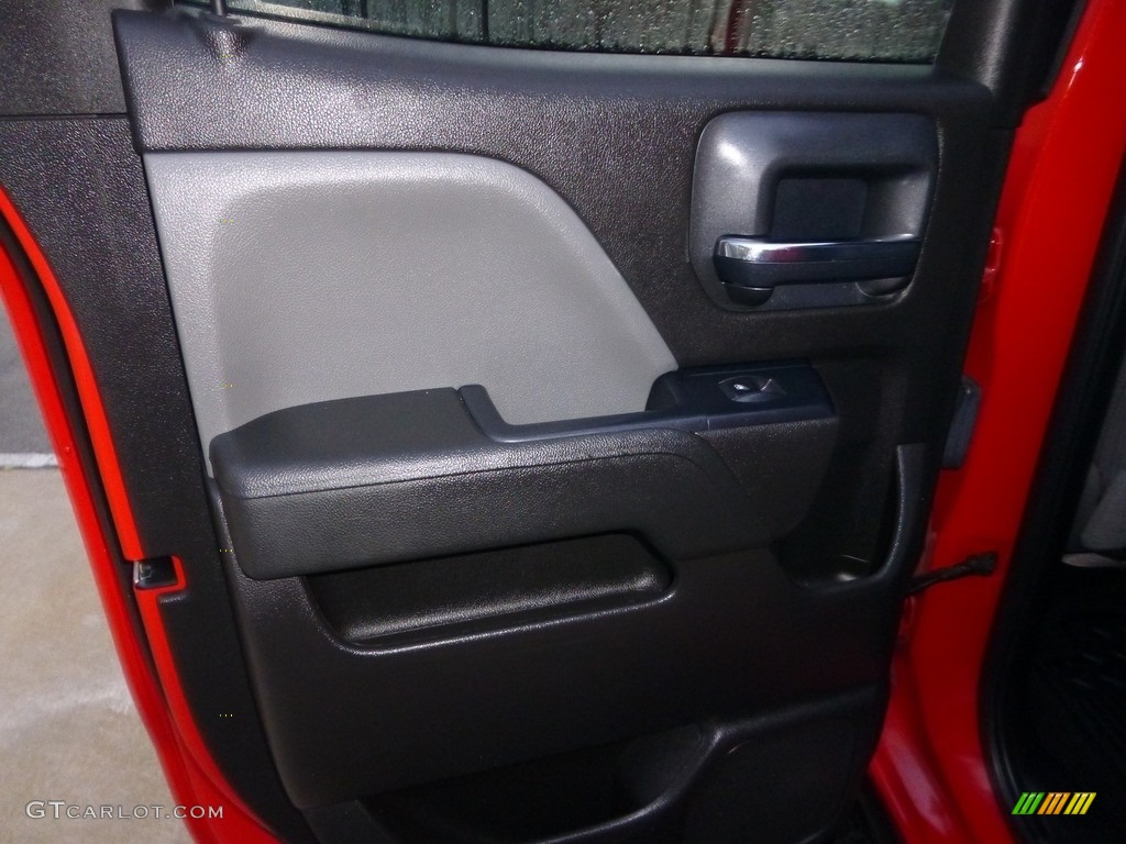 2016 Silverado 1500 WT Double Cab 4x4 - Red Hot / Dark Ash/Jet Black photo #18