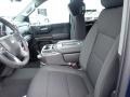 Jet Black Front Seat Photo for 2021 Chevrolet Silverado 1500 #139688995