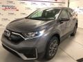 2020 Modern Steel Metallic Honda CR-V EX AWD  photo #1