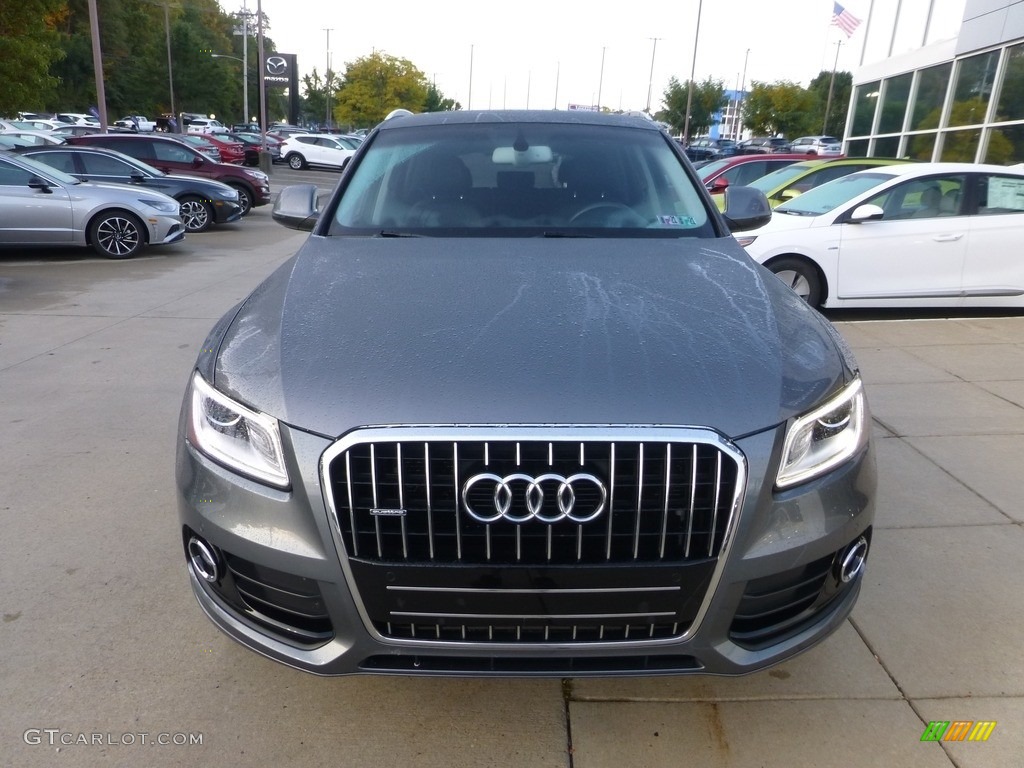 2014 Q5 2.0 TFSI quattro - Monsoon Gray Metallic / Black photo #8