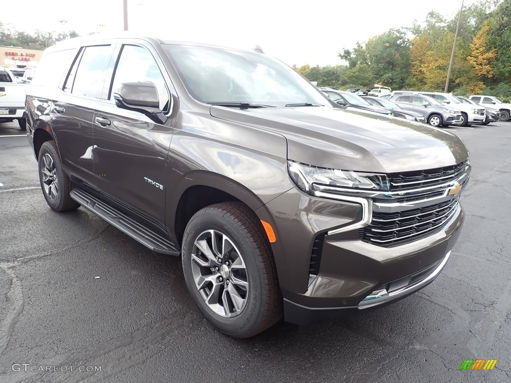 Graywood Metallic 2021 Chevrolet Tahoe LT 4WD Exterior Photo #139690171