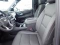 2021 Chevrolet Tahoe Jet Black Interior Front Seat Photo