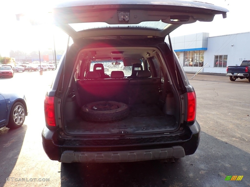 2004 Pilot EX-L 4WD - Nighthawk Black Pearl / Gray photo #15