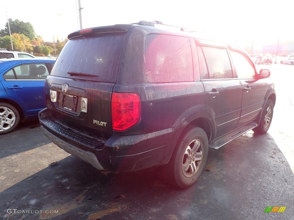 2004 Pilot EX-L 4WD - Nighthawk Black Pearl / Gray photo #17