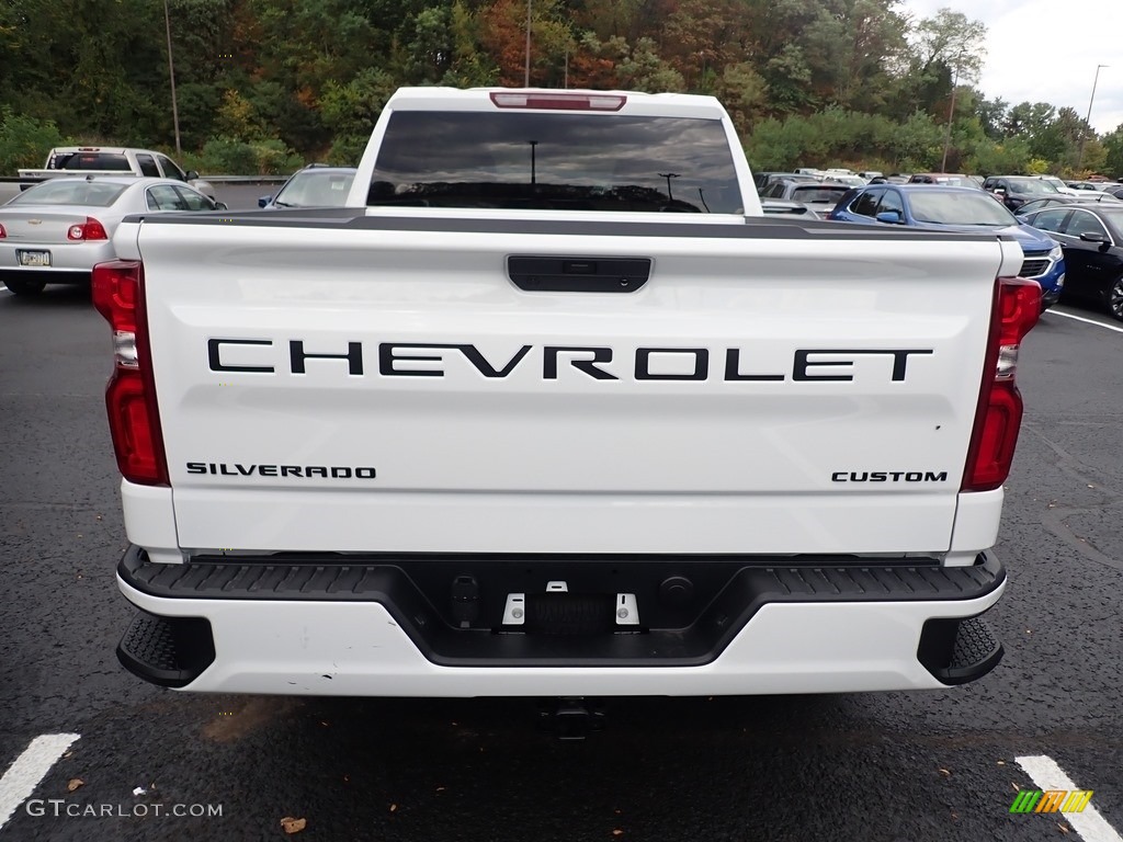 2020 Silverado 1500 Custom Double Cab 4x4 - Summit White / Jet Black photo #5