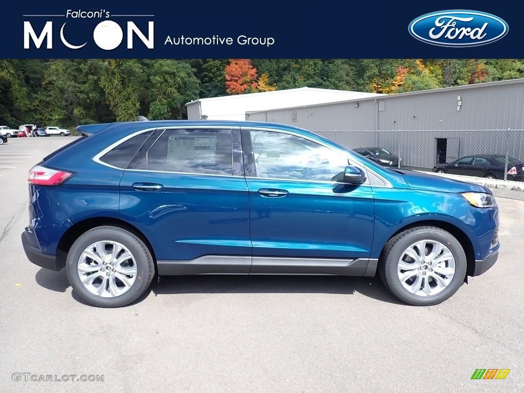 Dark Persian Green Metallic Ford Edge