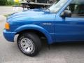 2002 Bright Island Blue Metallic Ford Ranger Edge SuperCab  photo #20