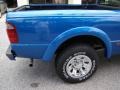 2002 Bright Island Blue Metallic Ford Ranger Edge SuperCab  photo #22