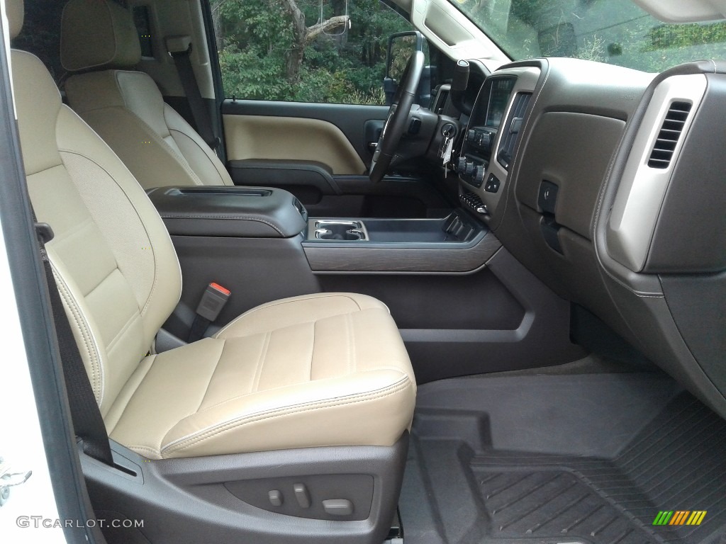 Cocoa/­Dark Sand Interior 2018 GMC Sierra 3500HD Denali Crew Cab 4x4 Photo #139692591