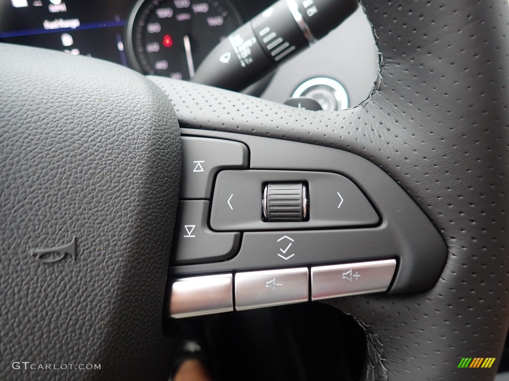 2021 Cadillac XT4 Sport AWD Sedona/Jet Black Steering Wheel Photo #139694100