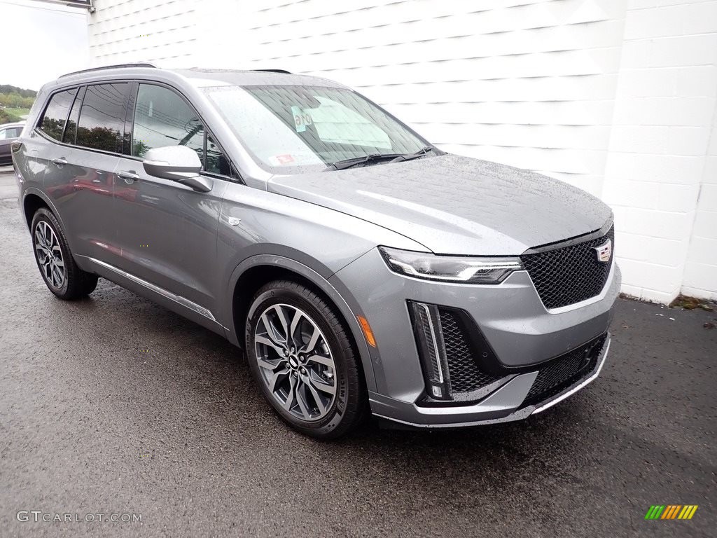 Satin Steel Metallic 2021 Cadillac XT6 Sport AWD Exterior Photo #139694676