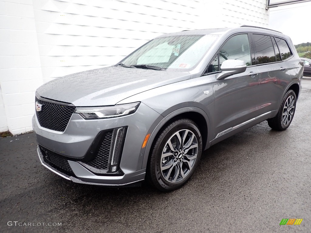 Satin Steel Metallic 2021 Cadillac XT6 Sport AWD Exterior Photo #139694700