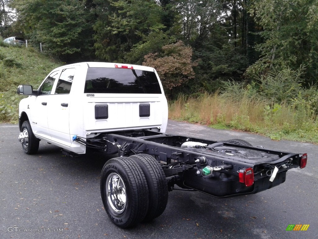 2020 3500 Tradesman Crew Cab 4x4 Chassis - Bright White / Black/Diesel Gray photo #8