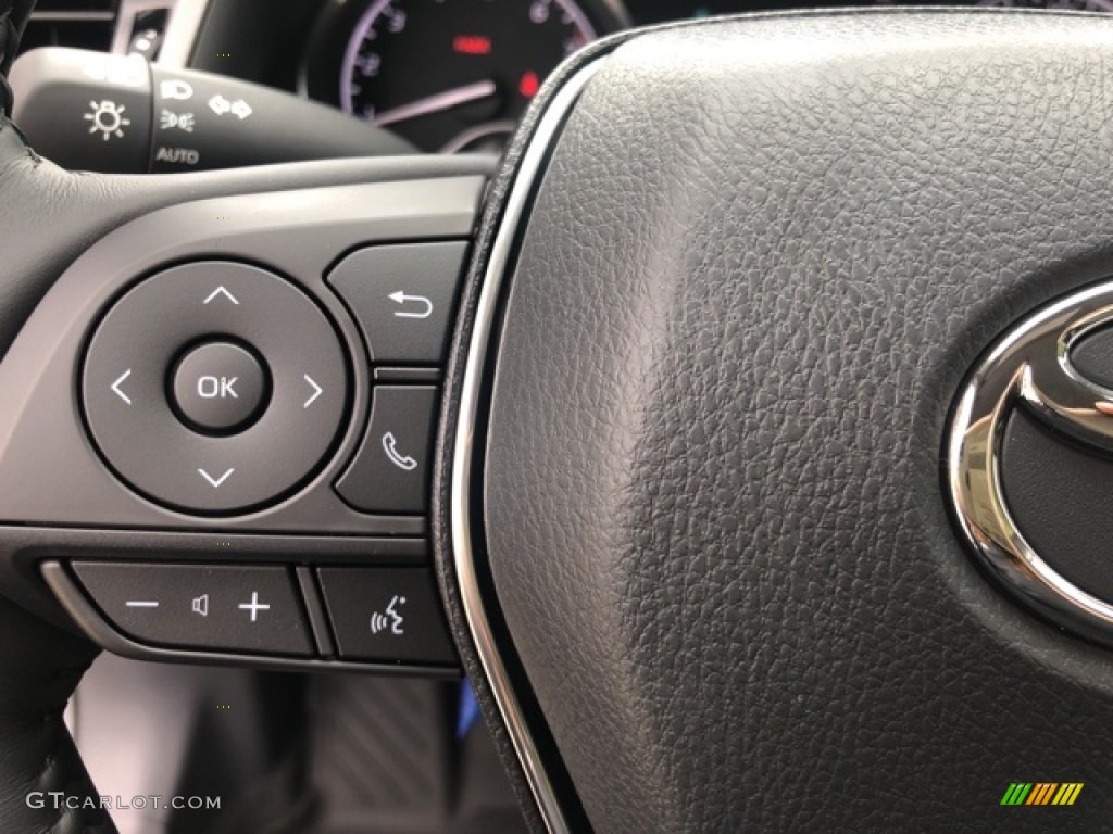 2020 Toyota Camry SE AWD Ash Steering Wheel Photo #139695084