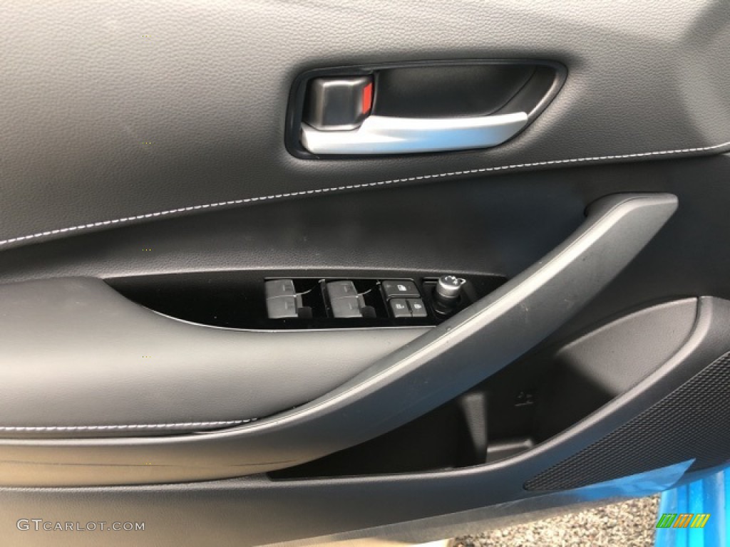 2021 Toyota Corolla Hatchback SE Black Door Panel Photo #139695873