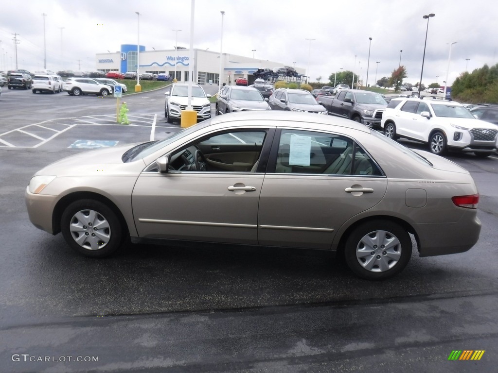 2003 Accord LX Sedan - Desert Mist Metallic / Ivory photo #5