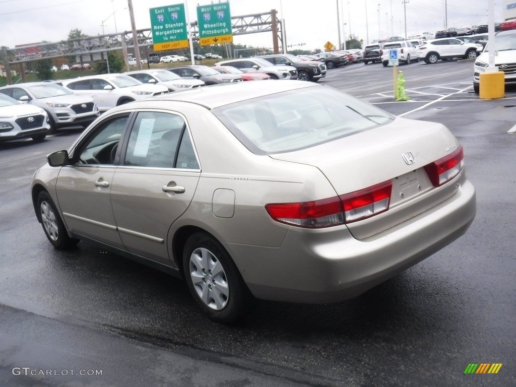 2003 Accord LX Sedan - Desert Mist Metallic / Ivory photo #6
