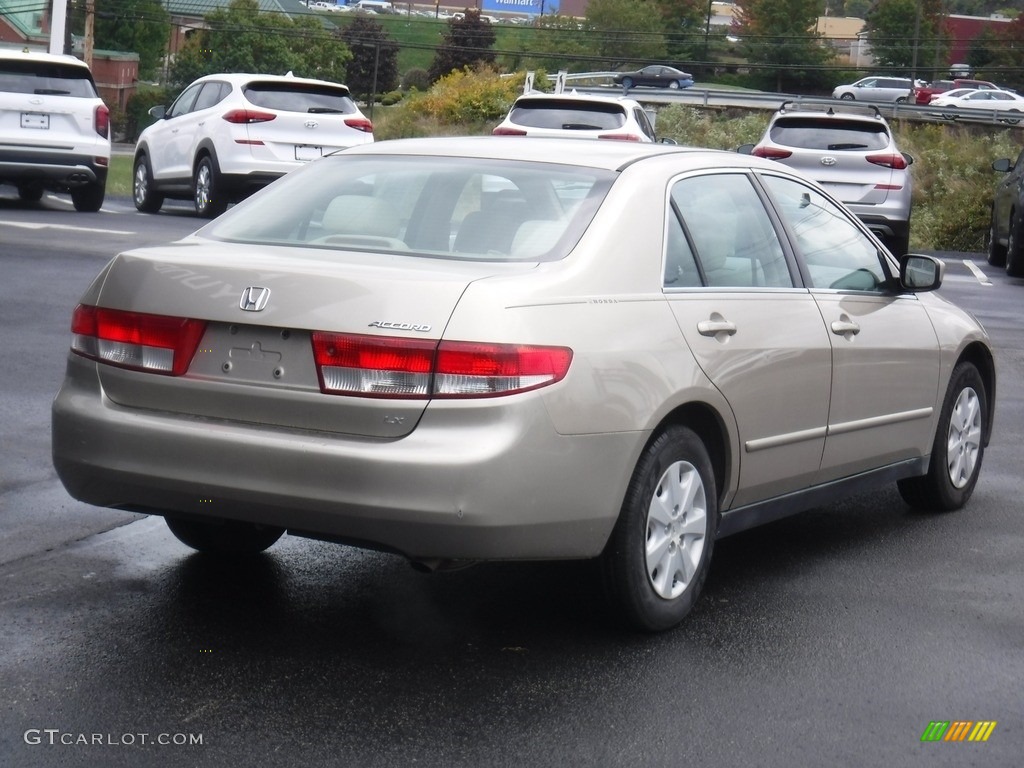 2003 Accord LX Sedan - Desert Mist Metallic / Ivory photo #8