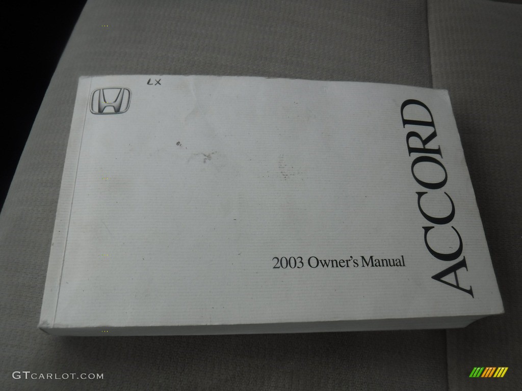 2003 Accord LX Sedan - Desert Mist Metallic / Ivory photo #23