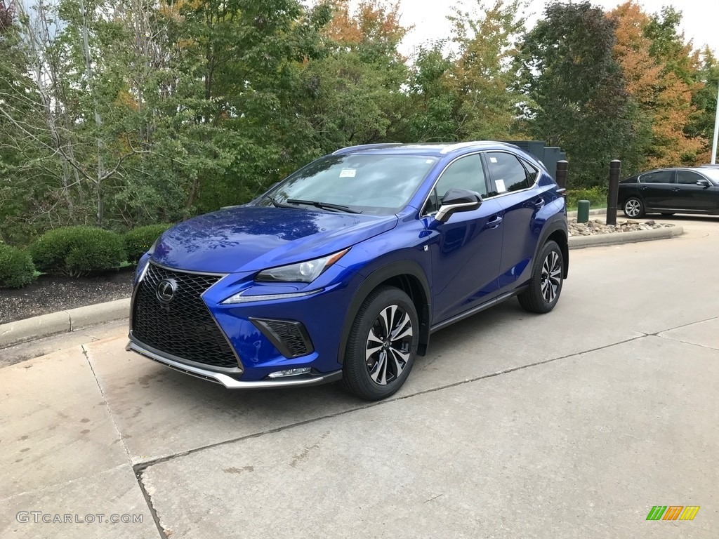 Ultrasonic Blue Mica 2.0 2021 Lexus NX 300 F Sport AWD Exterior Photo #139697127