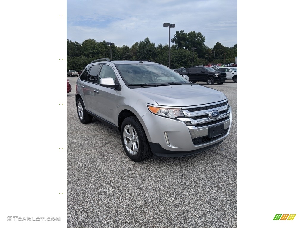 2011 Edge SEL - Ingot Silver Metallic / Medium Light Stone photo #3