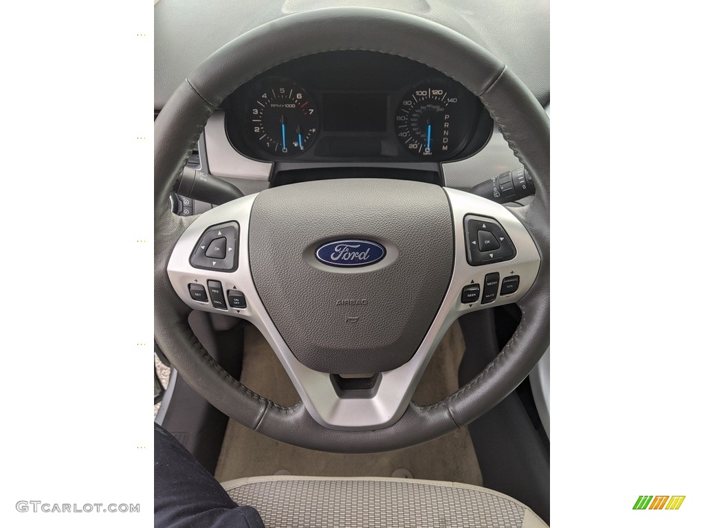 2011 Edge SEL - Ingot Silver Metallic / Medium Light Stone photo #9