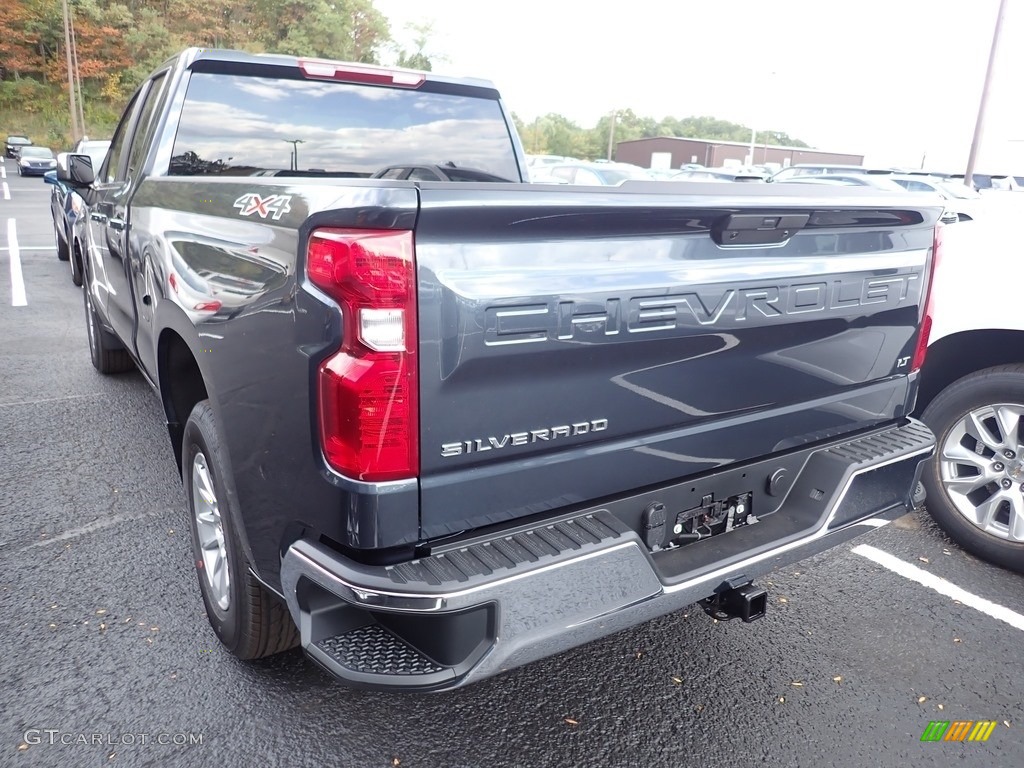 2021 Silverado 1500 LT Double Cab 4x4 - Shadow Gray Metallic / Jet Black photo #4