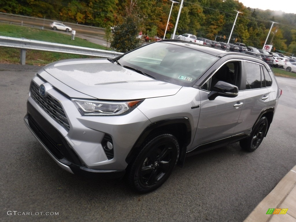 2019 RAV4 XSE AWD Hybrid - Silver Sky Metallic / Black photo #13
