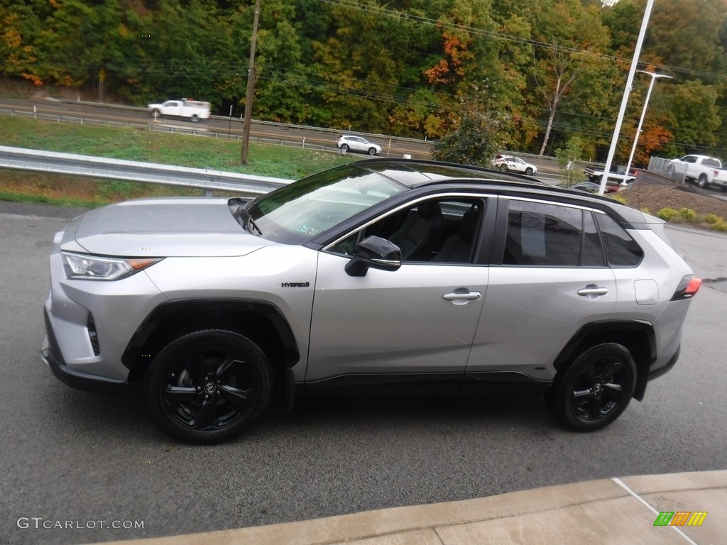 2019 RAV4 XSE AWD Hybrid - Silver Sky Metallic / Black photo #14