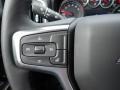 Jet Black Steering Wheel Photo for 2021 Chevrolet Silverado 1500 #139698381