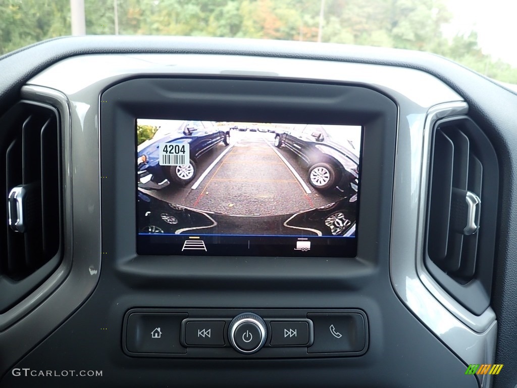 2021 Silverado 1500 Custom Double Cab 4x4 - Black / Jet Black photo #19