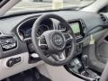Black/Ski Gray Steering Wheel Photo for 2021 Jeep Compass #139700802