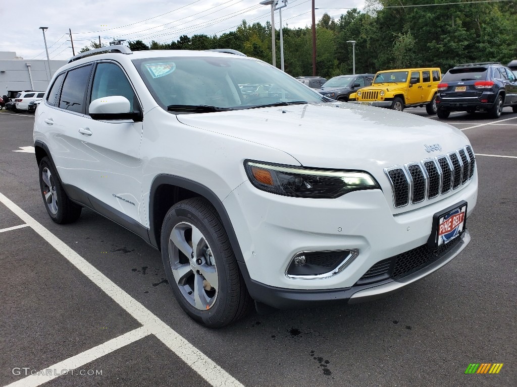 Bright White 2021 Jeep Cherokee Limited 4x4 Exterior Photo #139700940