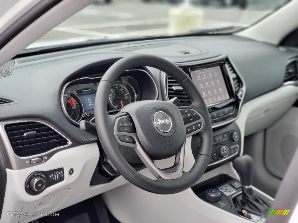 2021 Jeep Cherokee Limited 4x4 Ski Gray/Black Dashboard Photo #139701159