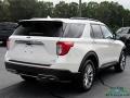 2020 Star White Metallic Tri-Coat Ford Explorer XLT 4WD  photo #5