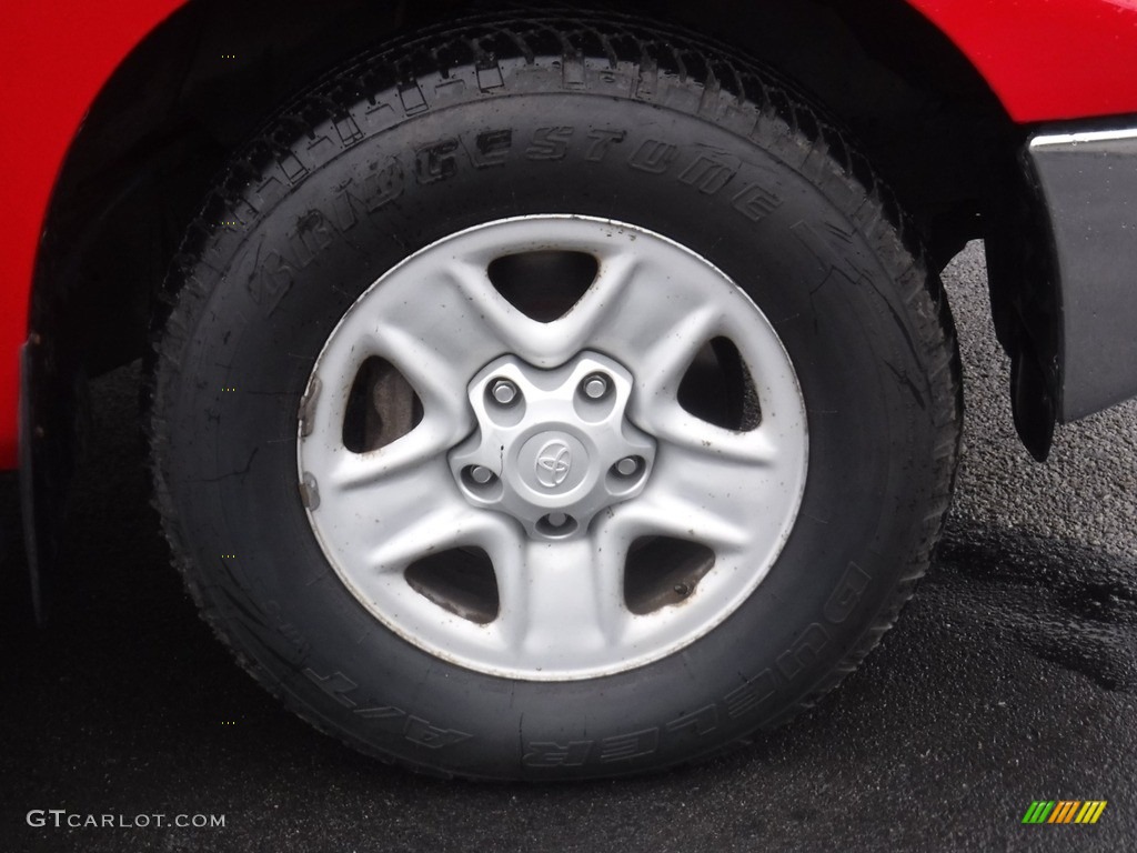 2008 Tundra SR5 Double Cab 4x4 - Radiant Red / Graphite Gray photo #7