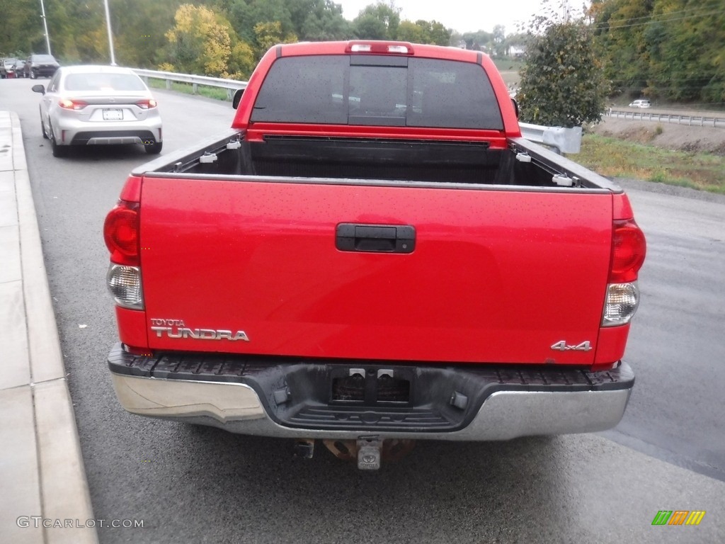 2008 Tundra SR5 Double Cab 4x4 - Radiant Red / Graphite Gray photo #15