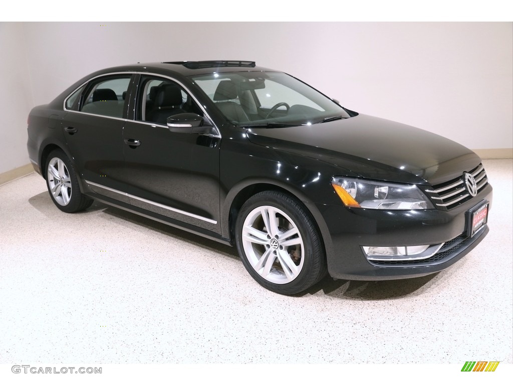 Black 2015 Volkswagen Passat SE Sedan Exterior Photo #139701879