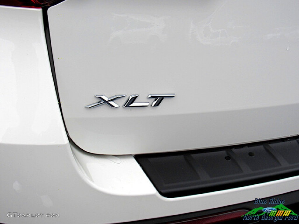 2020 Explorer XLT 4WD - Star White Metallic Tri-Coat / Sandstone photo #33